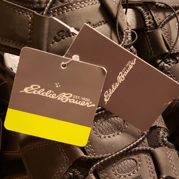 New without tagsEddie Bauer Bump Toe Black Sandals - Picture 4 of 6